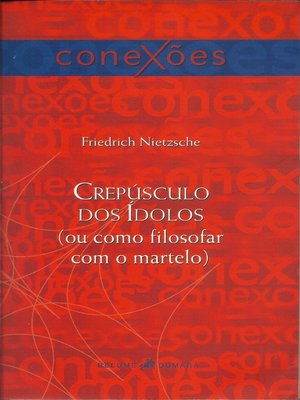 cover image of Crepúsculo dos ídolos